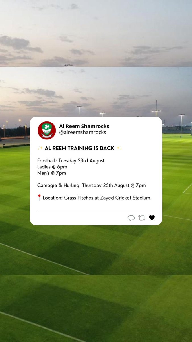 We're back !!! 🔴☘️⚫️