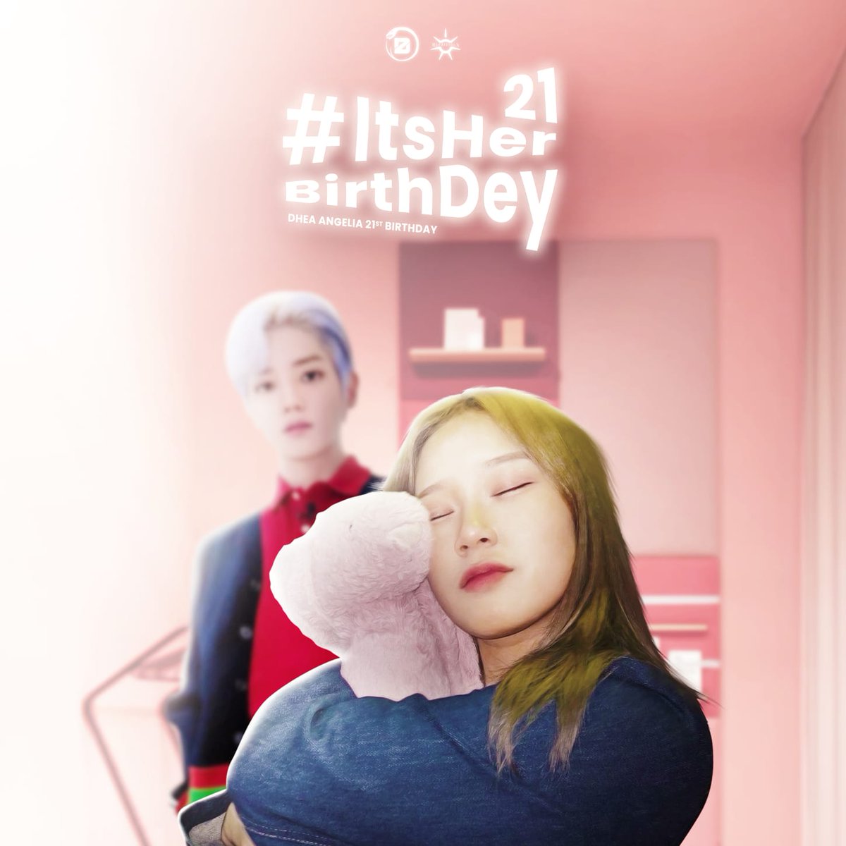 2. Online Project
Kami mengajak kalian semua untuk menggunakan header dan ava/profile picture media sosial kalian dengan poster di bawah 👇

#ItsHerBirthDey21