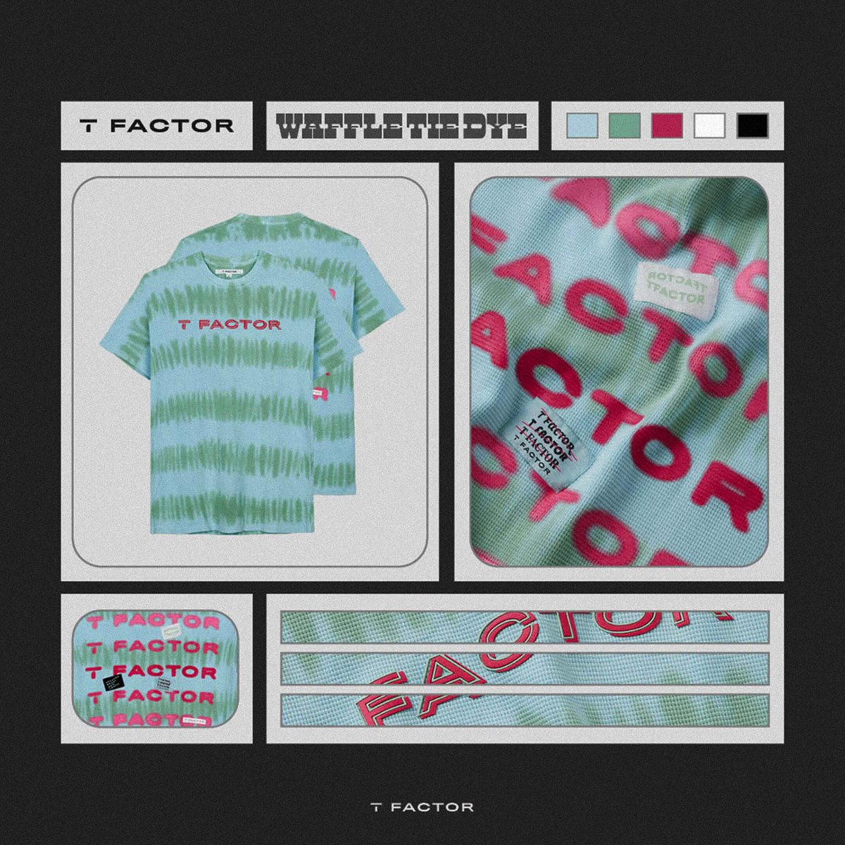 myTFactor's tweet photo. Our magnificent waffle T-shirt.

The ingredients are:
100% cotton waffle fabric
Tie-dye
HD screen print
Faded non-PVC screen print
woven labels

More details and pictures on the first comment.

#fashion #design #tiedye #tshirt #screenprint #waffle
#creatingbrandnewlabels https://t.co/pRJWtqKtQt
