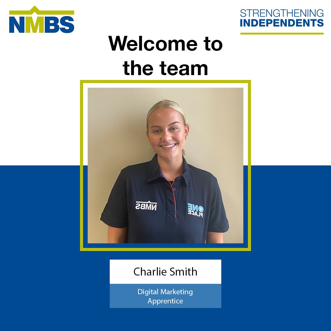 Please join us here at NMBS as we welcome Charlie Smith to our NMBS team!

Charlie has joined our team as a Digital Marketing Apprentice. She will be working within the marketing team alongside Nicola and Megan.

#nmbs #strengtheningindependents