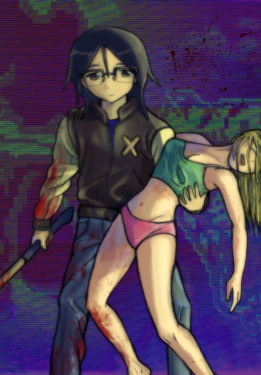 homu0002's tweet photo. #hotlinemiami https://t.co/FEgOyugXKr