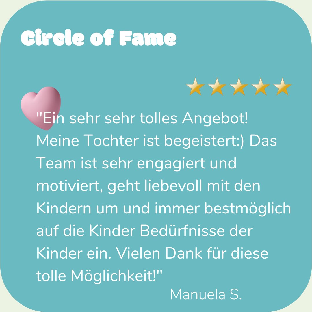 kidscircle_io's tweet photo. 🌟 Circle of Fame 🌟
#Kidscircle #Kidscirclehaus #onlinekurs #onlinekinderbetreuung
#digitalekinderbetreuung #kidscoach
#kinderbetreuungmitherz #kinderbetreuungzuhause #creativechildhood #ideenfürkinder #startup
#kidscraftideas #spielen #quote #Elternquote #feedback https://t.co/FcDCsUt7UI