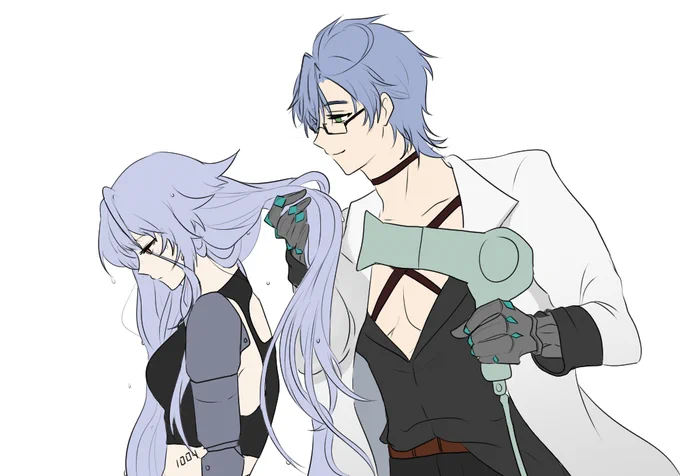 domestic stuff juli *coughs* in #ROGUE_AU #라이무_주스 