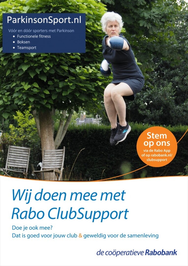 We hebben nog steeds #Parkinson en we sporten nog steeds intensief. ParkinsonSport.nl 100% voor en door sporters met Parkinson. Gelukkig is er Rabo ClubSupport.
#RaboClubSupport2022 #RaboGooienVechtstreek #ParkinsonSportnl #parkinsonboxing