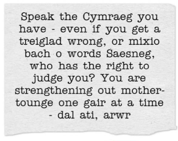 CymraegDoctor's tweet image. Wedi’i weld ar Facebook
Spotted on Facebook