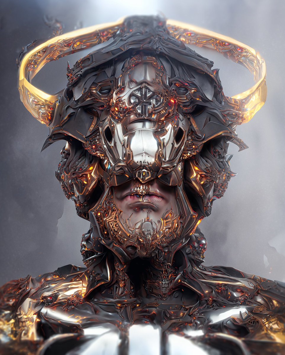 ghostensor_'s tweet image. NEPHALEM - The offspring of an angel and a demon #discodiffusion