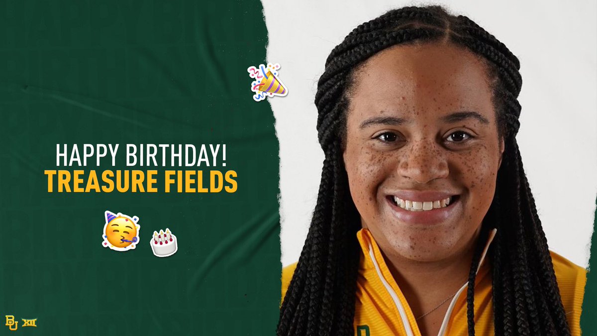 HAPPY BIRTHDAY to the greatest Director of Operations in the land, Treasure Fields! 🤩

#SicEm🐻