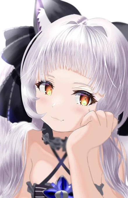 過去絵だけど4周年おめでとうっ#シオンの書物 #紫咲シオン4周年記念 