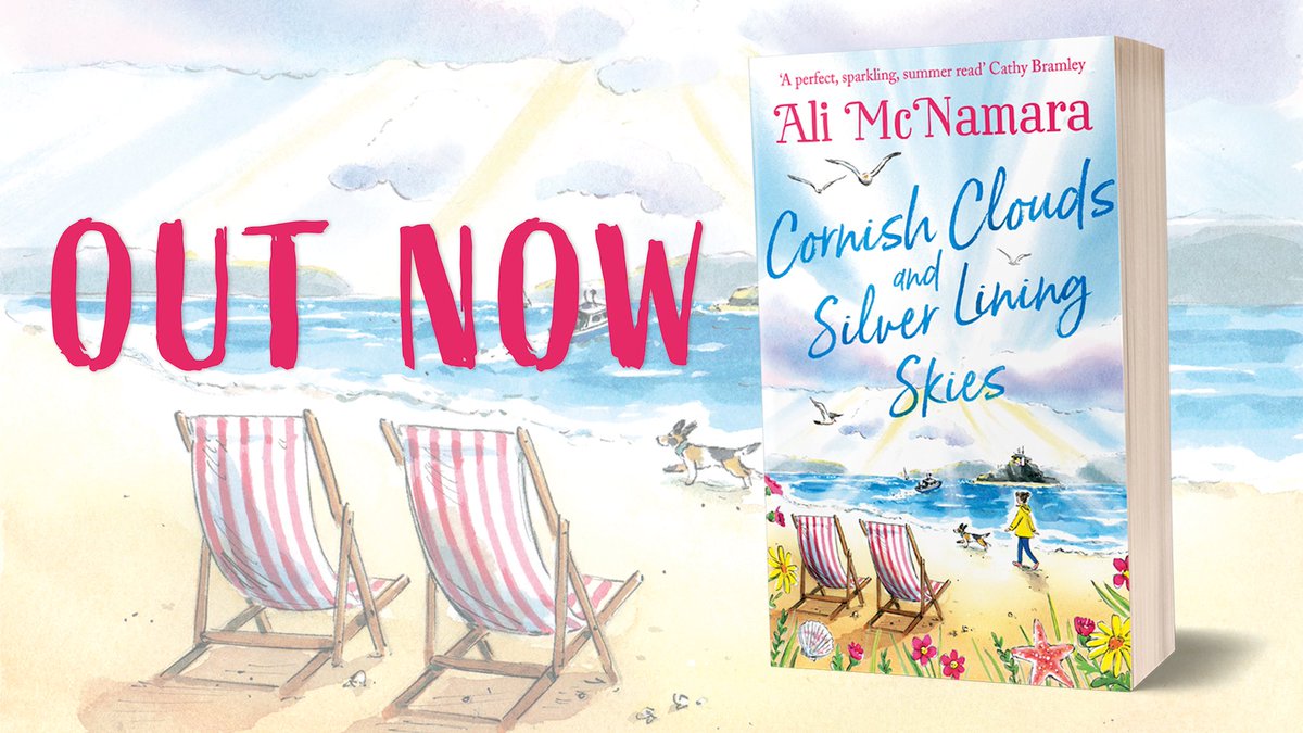 Join Sky as she heads to St Felix in <a href="/AliMcNamara/">Ali McNamara</a>'s ultimate summer read #CornishCloudsandSilverLiningSkies! ☁️☀️💕

Published today by <a href="/BooksSphere/">Sphere Books</a>: 
uk.bookshop.org/a/2344/9780751…