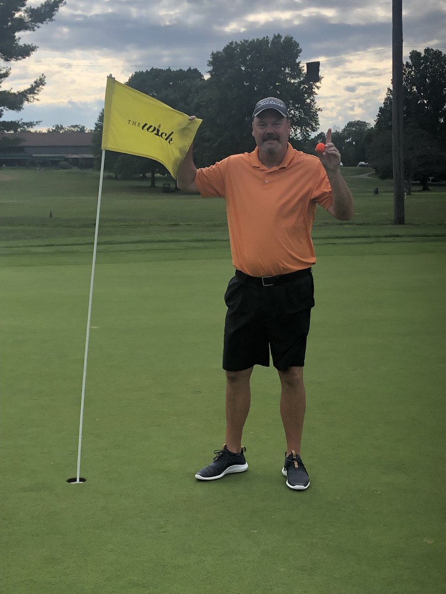 Congratulations to Coach Brumbaugh on his “Ace” on #2 @ Prestwick CC yesterday.