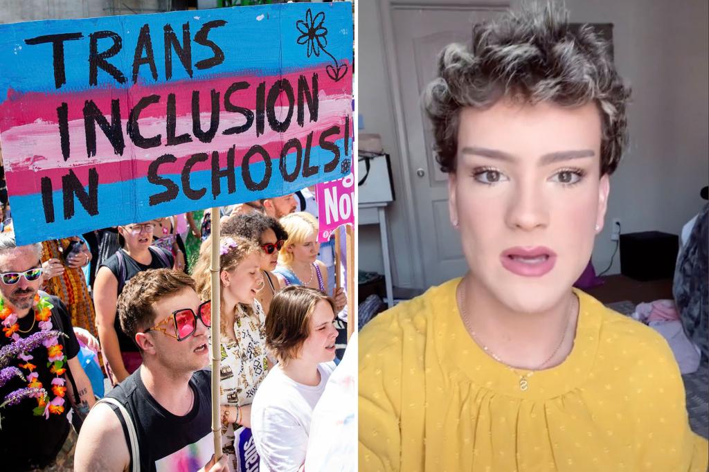 nypost's tweet photo. Transgender student Grant Sikes rejected from every University of Alabama sorority https://t.co/m4BbwCBjkH https://t.co/IXZC535WwL
