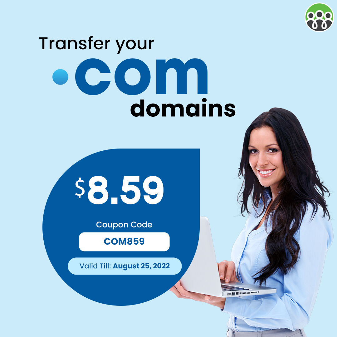 ConnectReseller's tweet image. Your current domain provider isn’t giving you the service you need? Don't worry, transfer your .COM domains to @ConnectReseller at just $8.59 and use coupon code COM859 to avail of this offer price, valid till August 25, 2022.

#com #comdomain #tld #transfer #ConnectReseller
