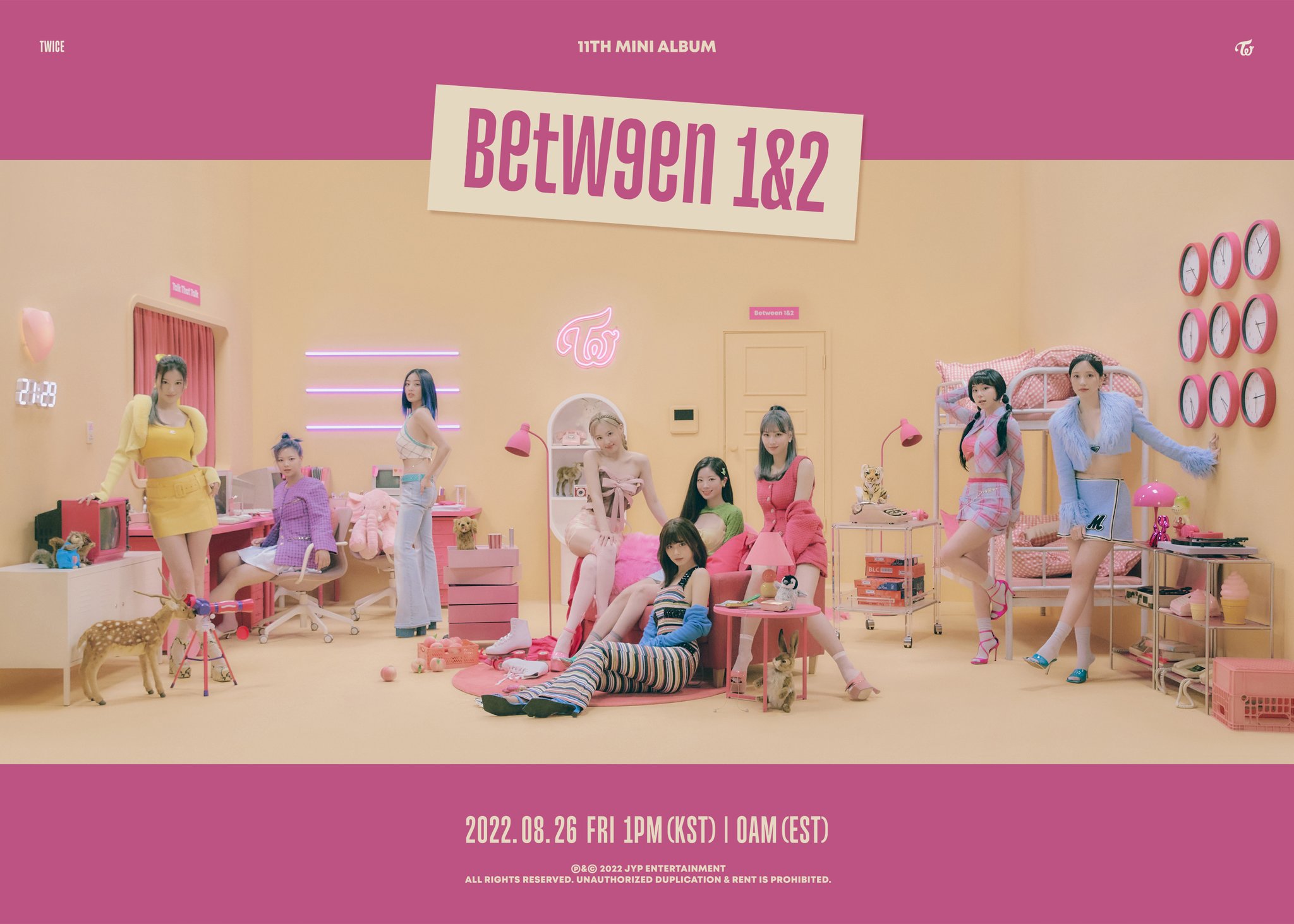 K-POP・アジア TWICE BETWEEN 1&2 11TH MINI ALBUM TWICE - TWICE - BETWEEN 1&2 11th Mini Album ( CRYPTOGRAPHY