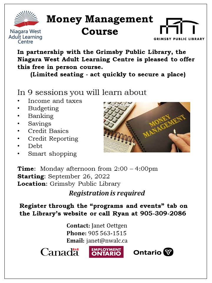 Niagara West Adult Learning Centre tweet media