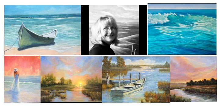 #WelcomeWednesday Like many, Diane Larson became interested in art at an early age as her undiagnosed dyslexia kept her from excelling in academics. Sailing the Pacific, the Atlantic and the Caribbean has provided breathtaking opportunities which are reflected in her work today.