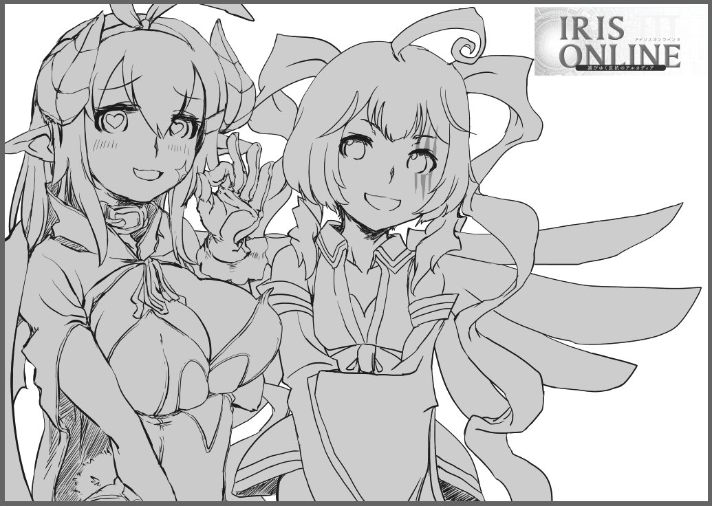 CheeseDeHappy's tweet photo. ソメイユさんに続いて…手に入れた液タブでアトリちゃん線画起こしてみた。概ね使いやすい。液タブPCと角度が違ったりペンが違ったりでちと狙ったとこに線が引けないのでもうちょっとポインタの位置調整しないとね #アイリスオンライン3 #IRISONLINE3 https://t.co/jku2tqrQeN