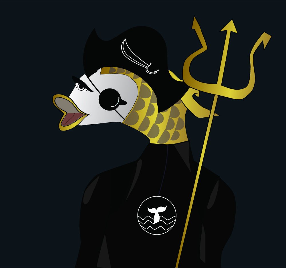 PapaFish_NFTs's tweet photo. Enjoy the Journey with FishPeople #NFTCommunity ⛵️⛵️

🌊🌊 10k #NFTs Fam
🌊🌊 .03 ETH Starting Price 
🌊🌊 #Polygon Chain

Rewards for First Holders 🏄‍♂️🏄‍♀️
 https://t.co/pekHrtf5WU

#NFTGiveaway #nftcollector 
#digitalart #NFTshill #opensea https://t.co/a8wqF0Il1d