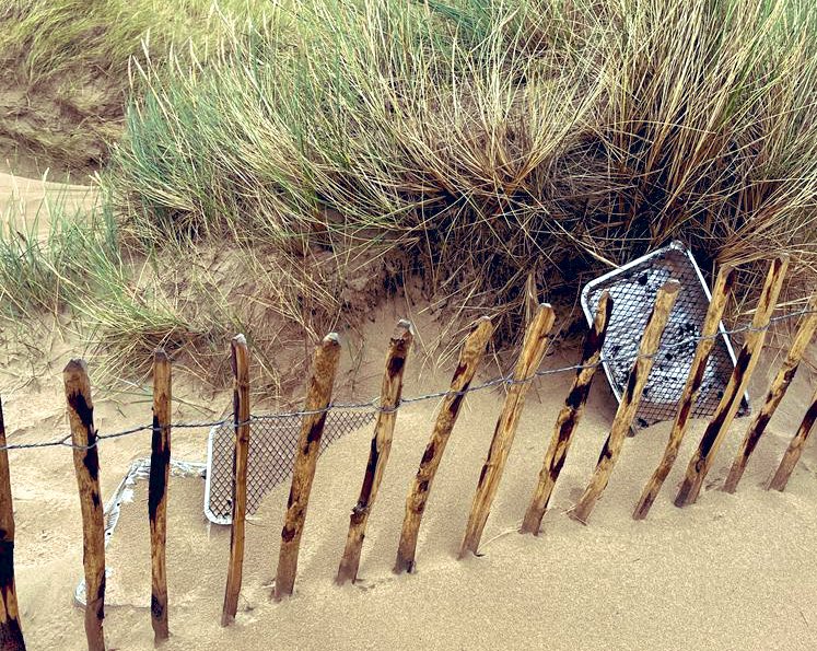 Absolutely despicable behaviour! 
Not one, not two, but three disposable barbecues dumped on an area of outstanding national beauty, a site of scientific interest and a national nature reserve
What have we become!?