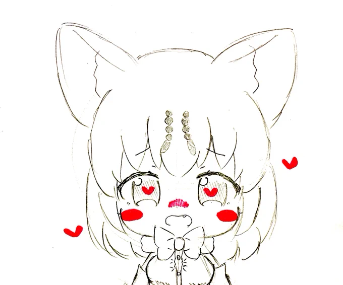 メガネをつけていないマーゲイ 
