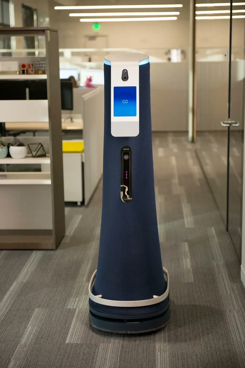 ElevatorWorld's tweet photo. #CobaltRobotics announced on August 15 that @OtisElevatorCo new #IntegratedDispatch #API enables Cobalt #Robotics #robots to ride #elevators. (photo courtesy of @CobaltRobotics) https://t.co/4AmPMK1NE7 https://t.co/B4bE8BGAJK
