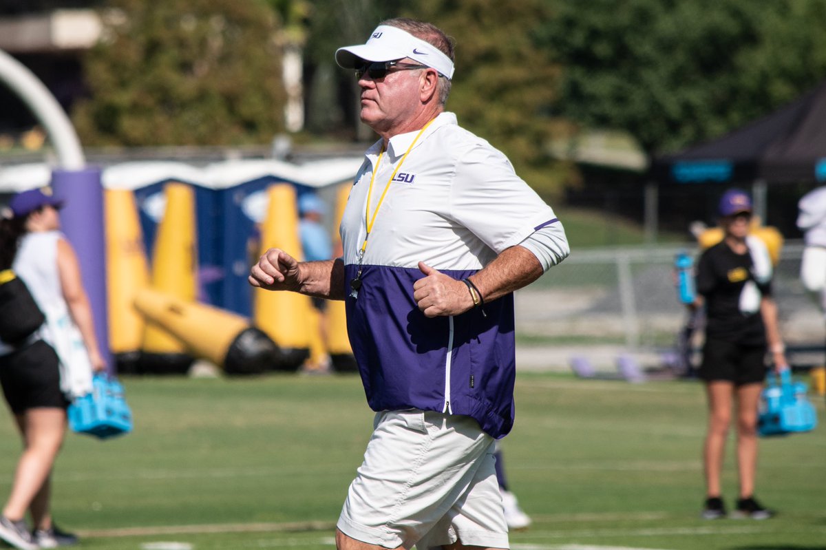 This man is ready to wake the entire country up. Don’t be surprised when the Tigers get rolling🐯#LSU