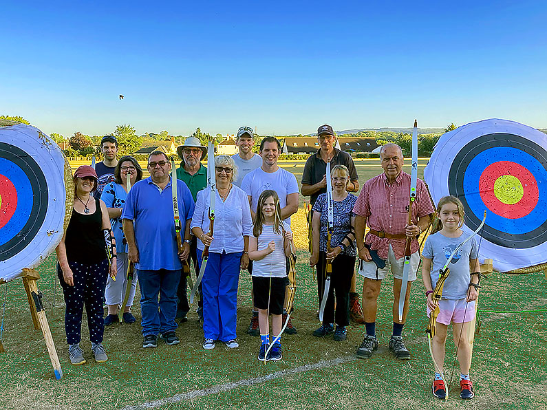 A merry band of archers had a great time on our latest Archery Beginners Course <a href="/archerygb/">Archery GB</a> #Archery #Minehead #Somerset #Williton #Bridgwater