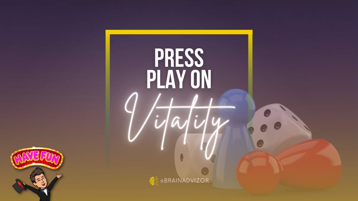 brainadvizor's tweet photo. If you are feeling stressed &amp; tired, or if you feel like you can barely move your body or mind, then it may be time to "F*** it" Press #PLAY on giving yourself permission to be human &amp; have some fun. WARNING: Please be responsible while having fun.😉#brainadvizor #vitality https://t.co/cEzDMO4OgR