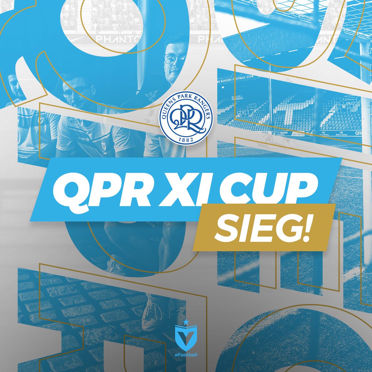 QPR XI CUP 🏆

Zum Ende der Saison gibt die himmelblaue eFootball Abteilung noch mal alles und verabschiedete sich am vergangenen Mittwoch mit einem Sieg beim Pro Clubs Cup der Queens Park Rangers in die pflichtspielfreie Zeit. 

#vamosviki #easportsfc #proclubs #11vs11 #fifa22