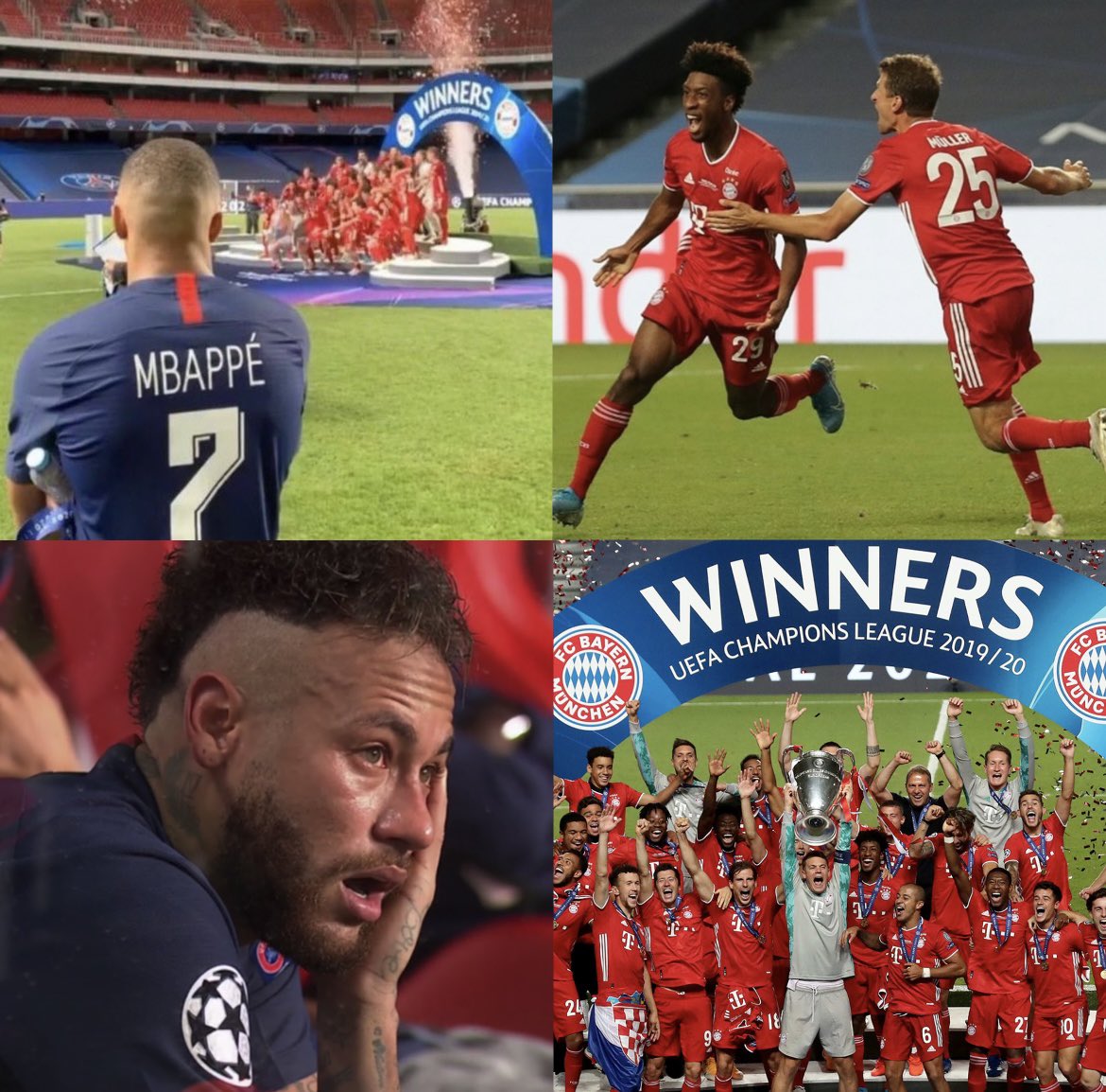 Sarasamu18's tweet photo. reminder that Bayern Munich saved football in 2020. https://t.co/kdYAQ5vqDI