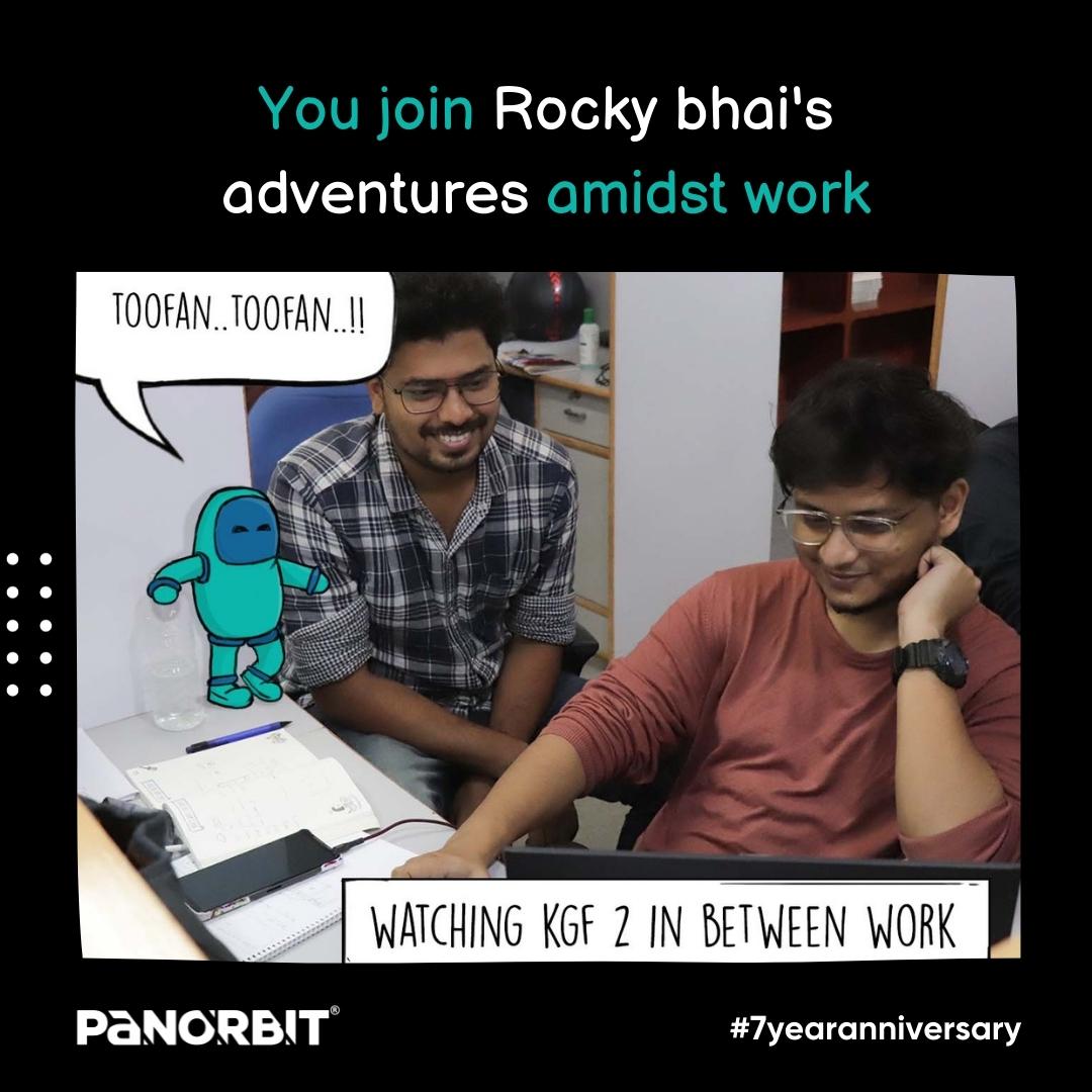PanOrbit's tweet photo. 7 years of awesomeness and counting...

#7yearsanniversary #panorbit #worklife #panions #wearepanions #anniversary #growthpartners https://t.co/z25JEcQsBS