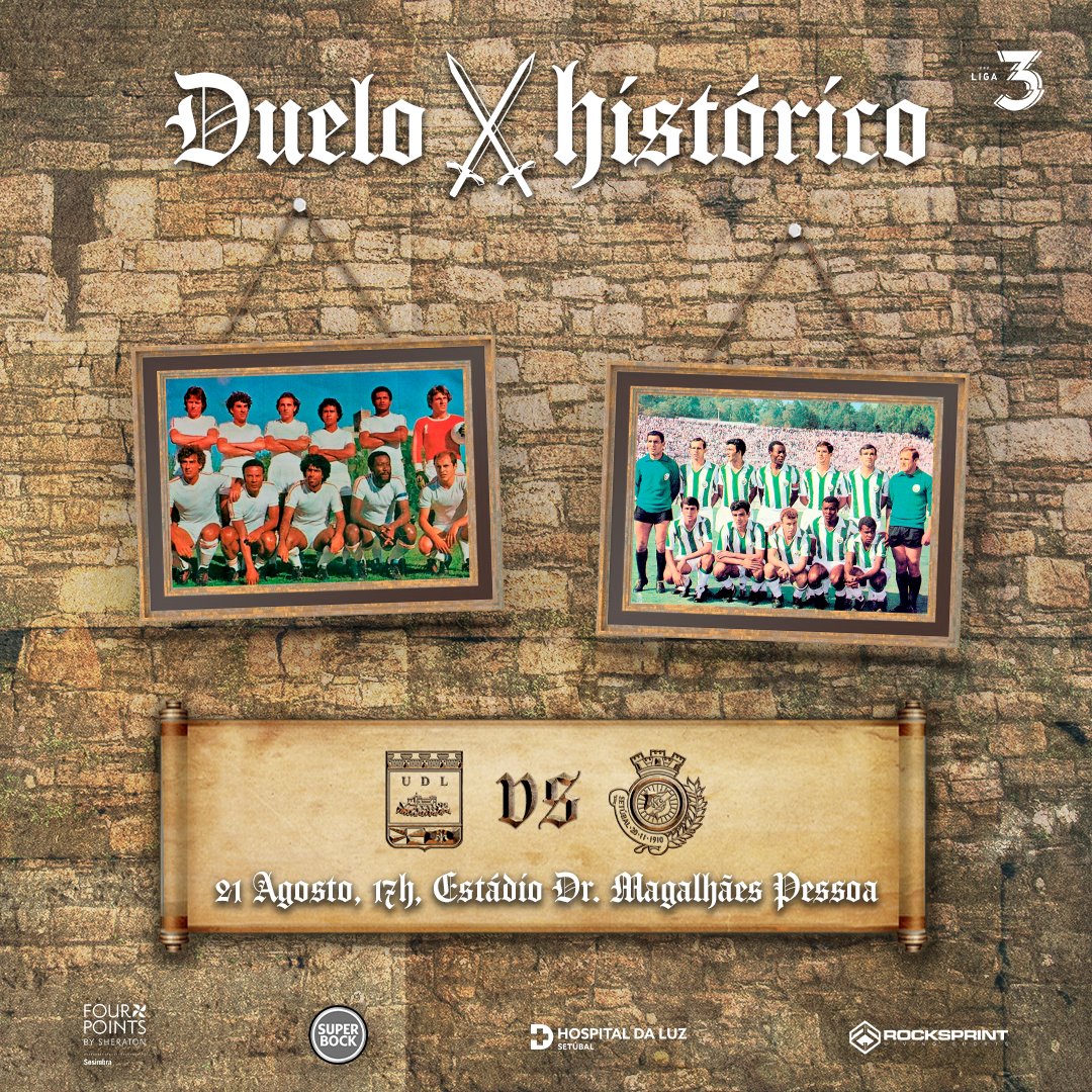 De volta à competição 🤩

⚽ UD Leiria 🆚 𝐕𝐢𝐭𝐨́𝐫𝐢𝐚 𝐅𝐂
📅 21 de Agosto de 2021 - 17:00H
🎟️ Devido à realização de um protocolo entre os clubes, os bilhetes serão gratuitos para sócios (mediante apresentação do cartão) disponíveis na Loja do Vitória. 

Vamos juntos?