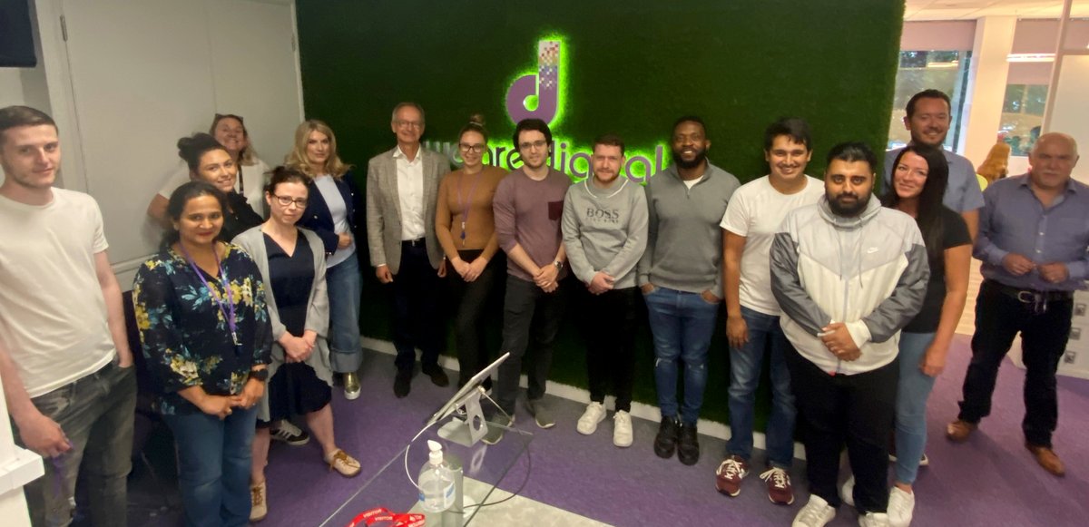 we_aregroup's tweet photo. It was a great pleasure to host Pieter Oostlander and Jennifer Marzullo from Shaping Impact Group (SI2) at our office today. We updated them on the progress and impact we have made and continue to make, with our services.

#WeAreDigital #Impact #SI2 https://t.co/IgUxsjyIXo