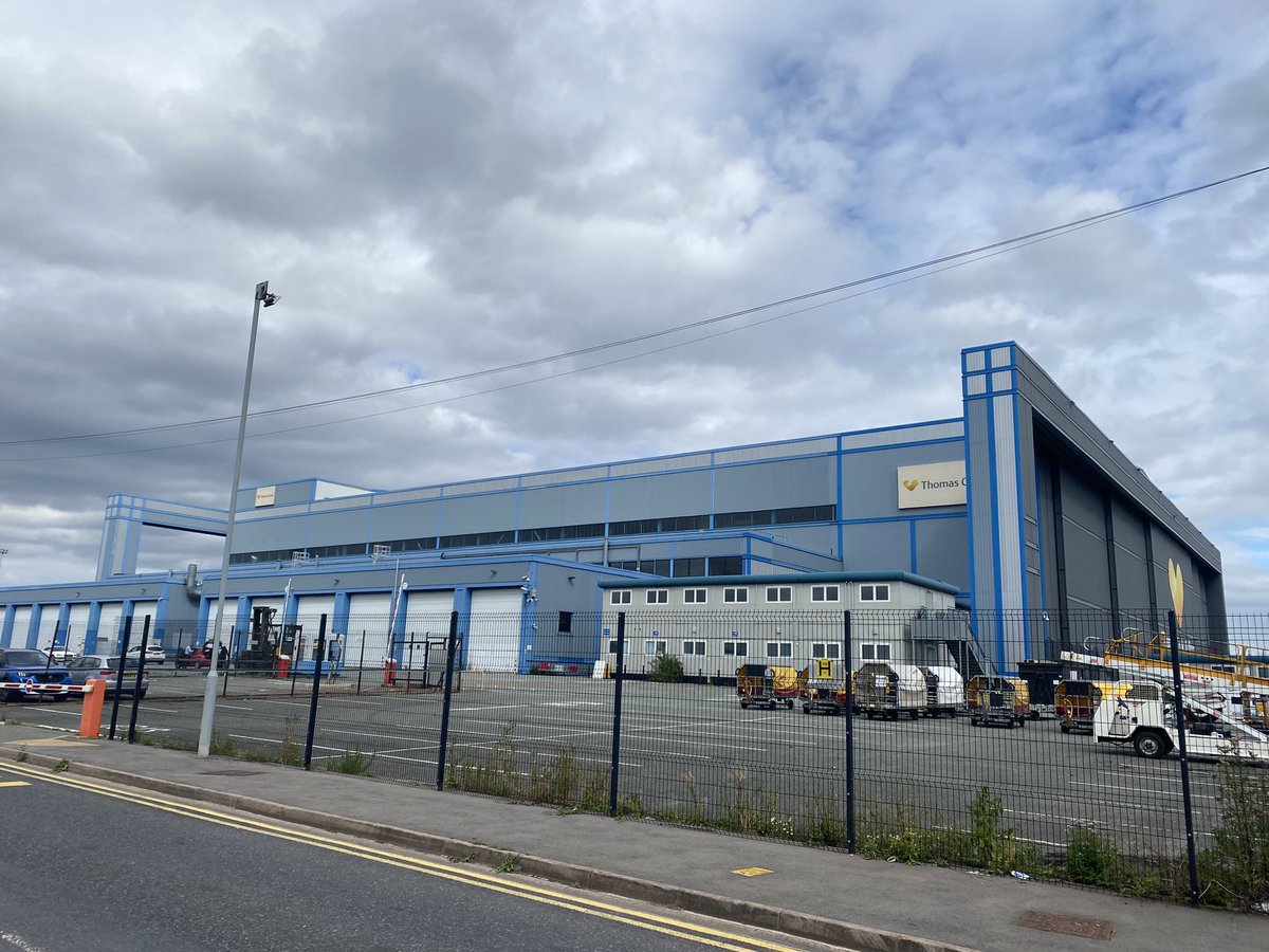 James Pozzi (@avweekjames) on Twitter photo Touring the former Thomas Cook maintenance facility at <a href="/manairport/">Manchester Airport</a> now leased to STS Aviation. Regulatory approval process and buying of tooling and equipment underway. Touring the former Thomas Cook maintenance facility at <a href="/manairport/">Manchester Airport</a> now leased to STS Aviation. Regulatory approval process and buying of tooling and equipment underway.