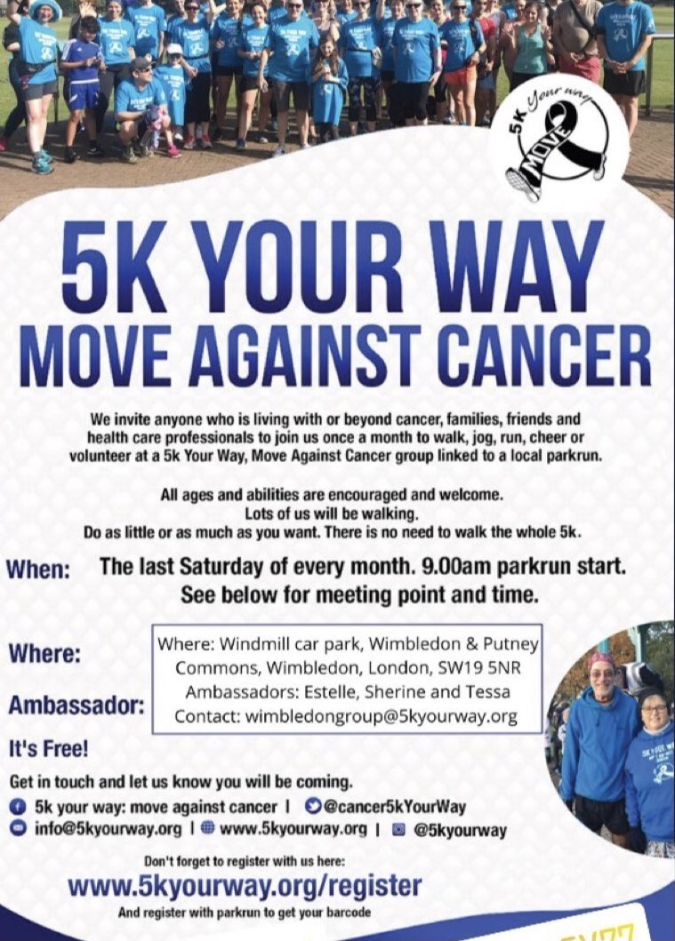 #HelloMyNameIs Estelle 💙 (@estelley77) on Twitter photo Looking fwd to #AugustBankHoliday Saturday: Monthly <a href="/cancer5kYourWay/">5k Your Way, Move Against Cancer</a> outing with <a href="/wimbdonparkrun/">Wimbledon parkrun</a> then I will join <a href="/SekeramMohan/">Mohan sekeram</a> <a href="/EmpcnN/">EMPCN - East Merton Primary care network</a> at #PollardsHillCommunityFunDay <a href="/phbclondon/">Pollards Hill Baptist Church</a> in the #HealthandWellbeing area☺ #PersonalisedCare #SupportingOurLocalCommunity Come & say Hi ☺ Looking fwd to #AugustBankHoliday Saturday: Monthly <a href="/cancer5kYourWay/">5k Your Way, Move Against Cancer</a> outing with <a href="/wimbdonparkrun/">Wimbledon parkrun</a> then I will join <a href="/SekeramMohan/">Mohan sekeram</a> <a href="/EmpcnN/">EMPCN - East Merton Primary care network</a> at #PollardsHillCommunityFunDay <a href="/phbclondon/">Pollards Hill Baptist Church</a> in the #HealthandWellbeing area☺ #PersonalisedCare #SupportingOurLocalCommunity Come & say Hi ☺