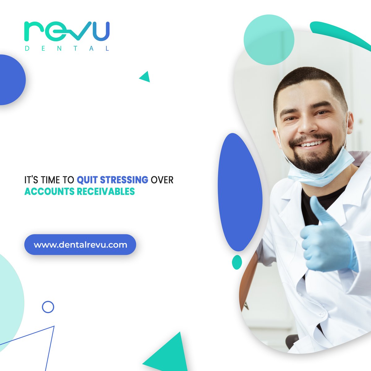 DentalRevu's tweet photo. Is your #AccountsReceivable stacking up? Let us help free your cash flow and get your practice paid.

#DentalRevu identify unpaid claims, re-file corrected claims, and eliminate aged Accounts Receivable.

Visit https://t.co/VR6Z4y70tN or call on 311.266.1100 to learn more!

#USA https://t.co/bYwmoY9i82