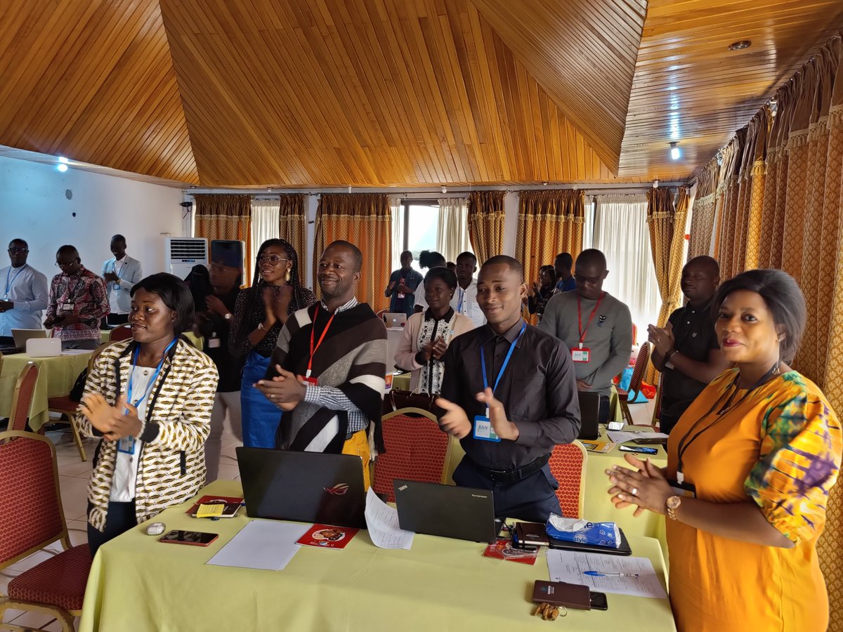 Wikimedia_CIV's tweet photo. Du 12 au 15 août 2022, Bouaké a abrité les Rencontres Annuelles de Wikimedia #CIV225. Moments de #partage, d'enrichissements mutuels et de #projection. Retour en images sur les #RAN22.
#RANWikiCIV22
#Wikimania22 https://t.co/ojx5wHgNI9