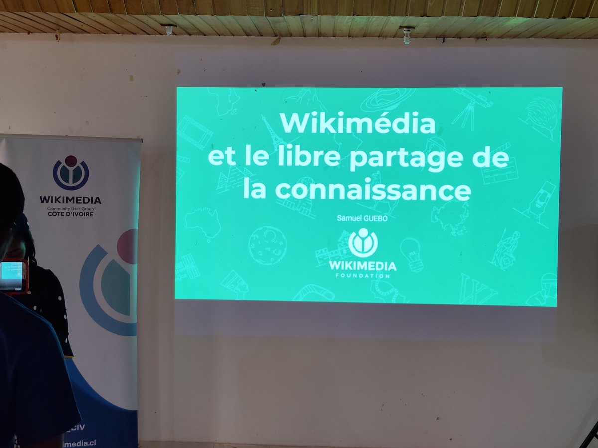 Wikimedia_CIV's tweet photo. Du 12 au 15 août 2022, Bouaké a abrité les Rencontres Annuelles de Wikimedia #CIV225. Moments de #partage, d'enrichissements mutuels et de #projection. Retour en images sur les #RAN22.
#RANWikiCIV22
#Wikimania22 https://t.co/ojx5wHgNI9