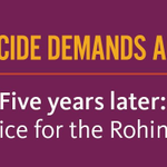 Photo by Jewish Rohingya Justice Network (@JewishRohingya)