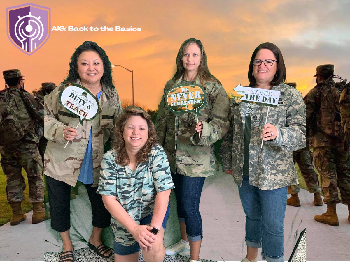 CumberlandCoAIG's tweet photo. Our teachers are ready for duty! #AIGallday https://t.co/hdV4rHXez0