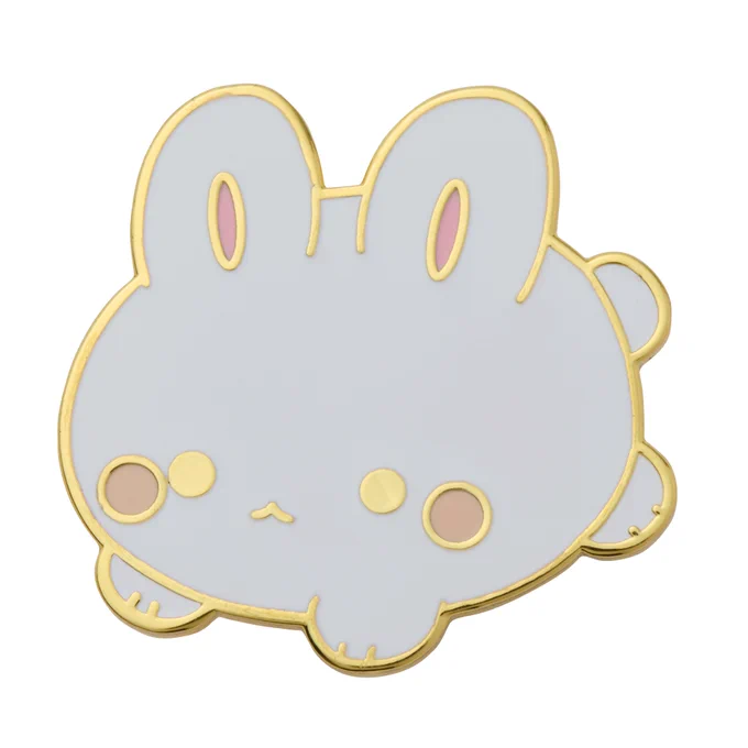Cute pin is available now!!Do you want to enjoy life with me?You can check Kickstarter project from here! 