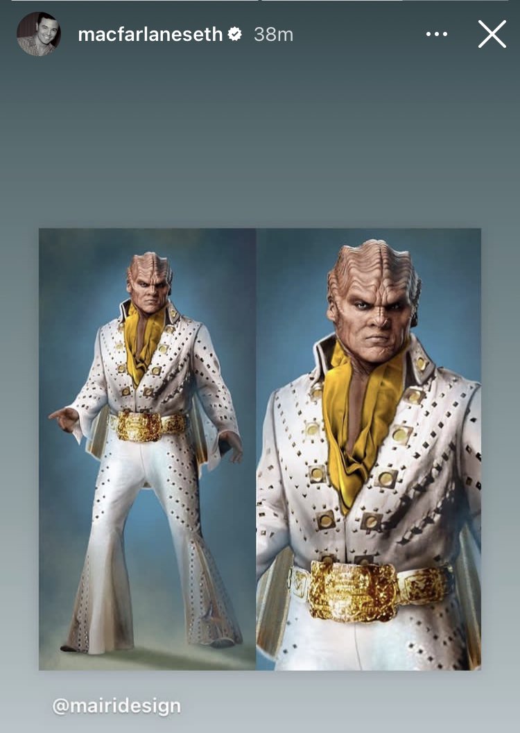 There are too many to count but this is one of my favorite incarnations of Bortus 😂 @disneyplus #renewtheorville !!! #youknowyouwantto @SethMacFarlane