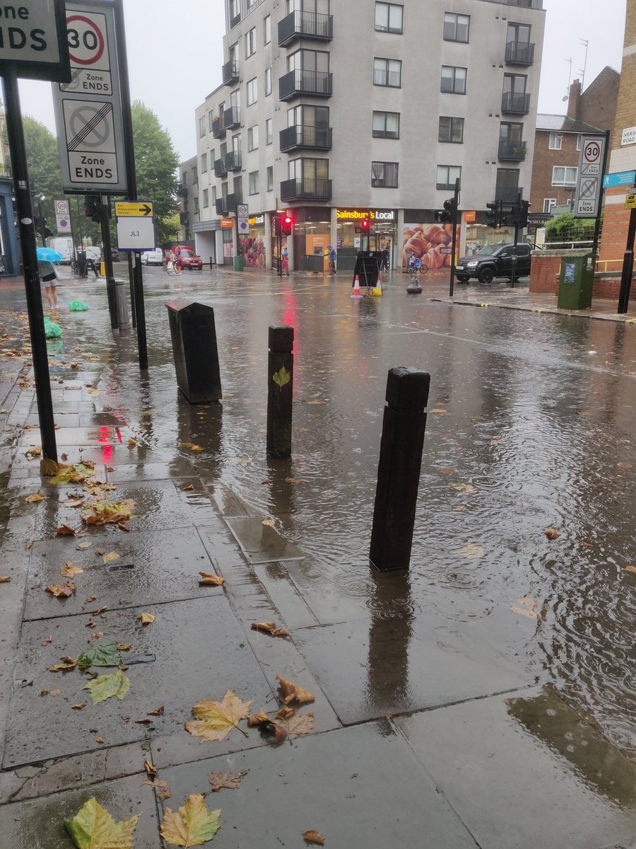 . <a href="/CamdenCouncil/">Camden Council</a> <a href="/BrentCustServ/">BrentCustServ</a>. Gullies on Kilburn High Road are blocked. Flooding of properties imminent.