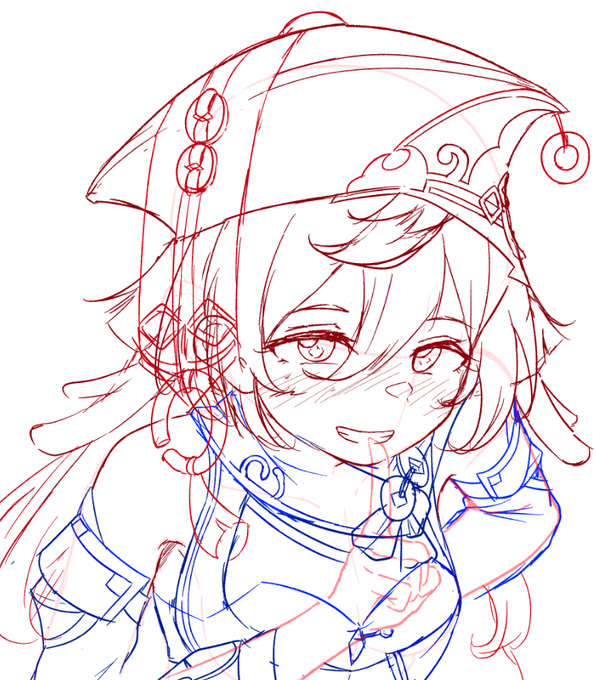 冬コミサクカ描いてる。 