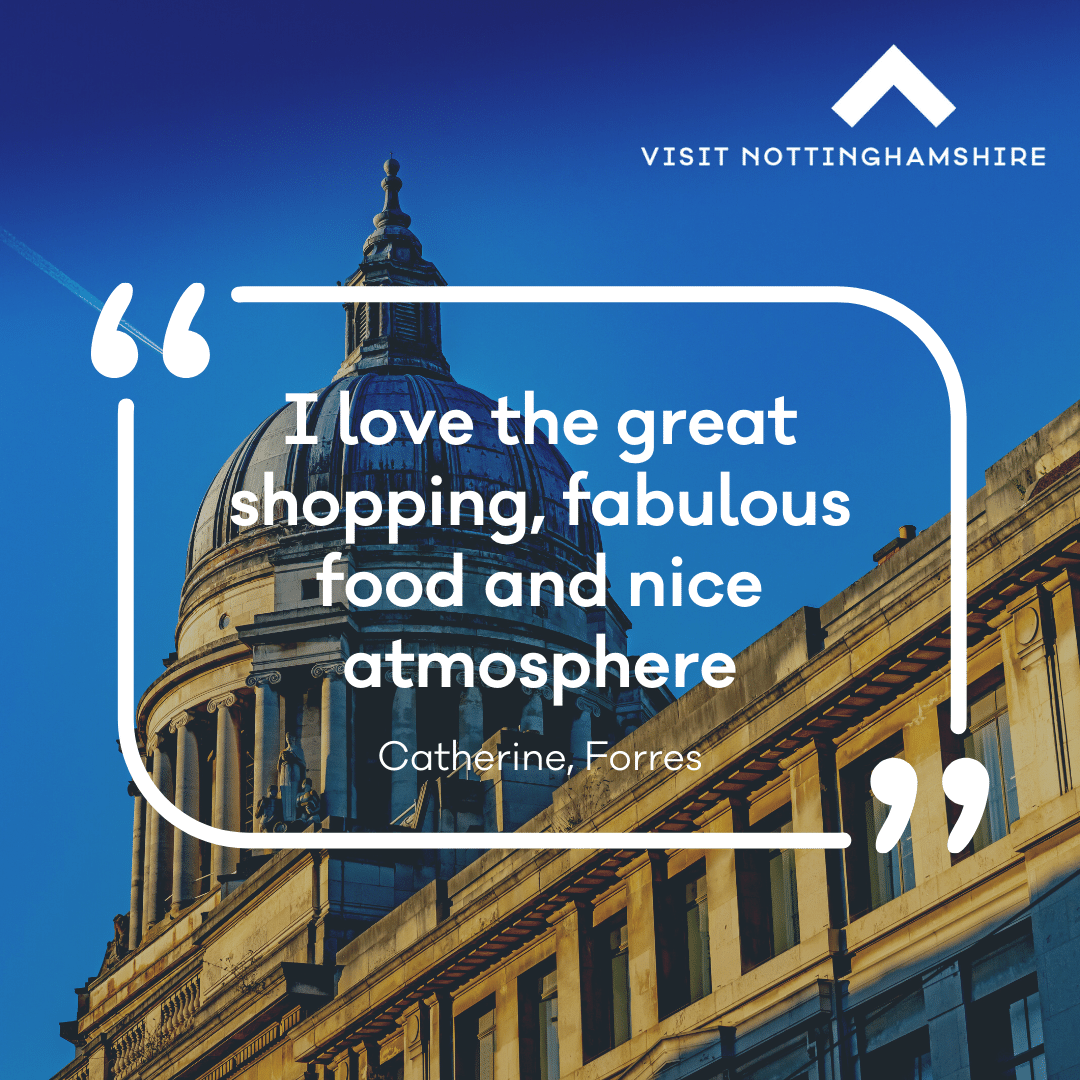 VisitNotts's tweet photo. It's Nottinghamshire Day next week, on Thursday 25th August 💚✨

And to celebrate, we will be sharing some of your favorite things about Nottingham &amp; Nottinghamshire!

Tell us what you love in the comments below 👇

#NottsDay #LoveNotts https://t.co/rMnPqexTCT