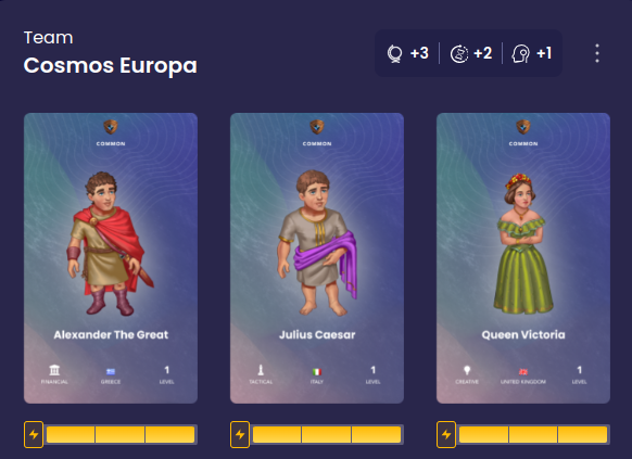 CryptoFutureCF's tweet image. #Deck2 Cosmos Europa