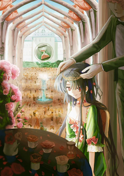 #EIZOイラストコンテスト かりそめの幸せ 