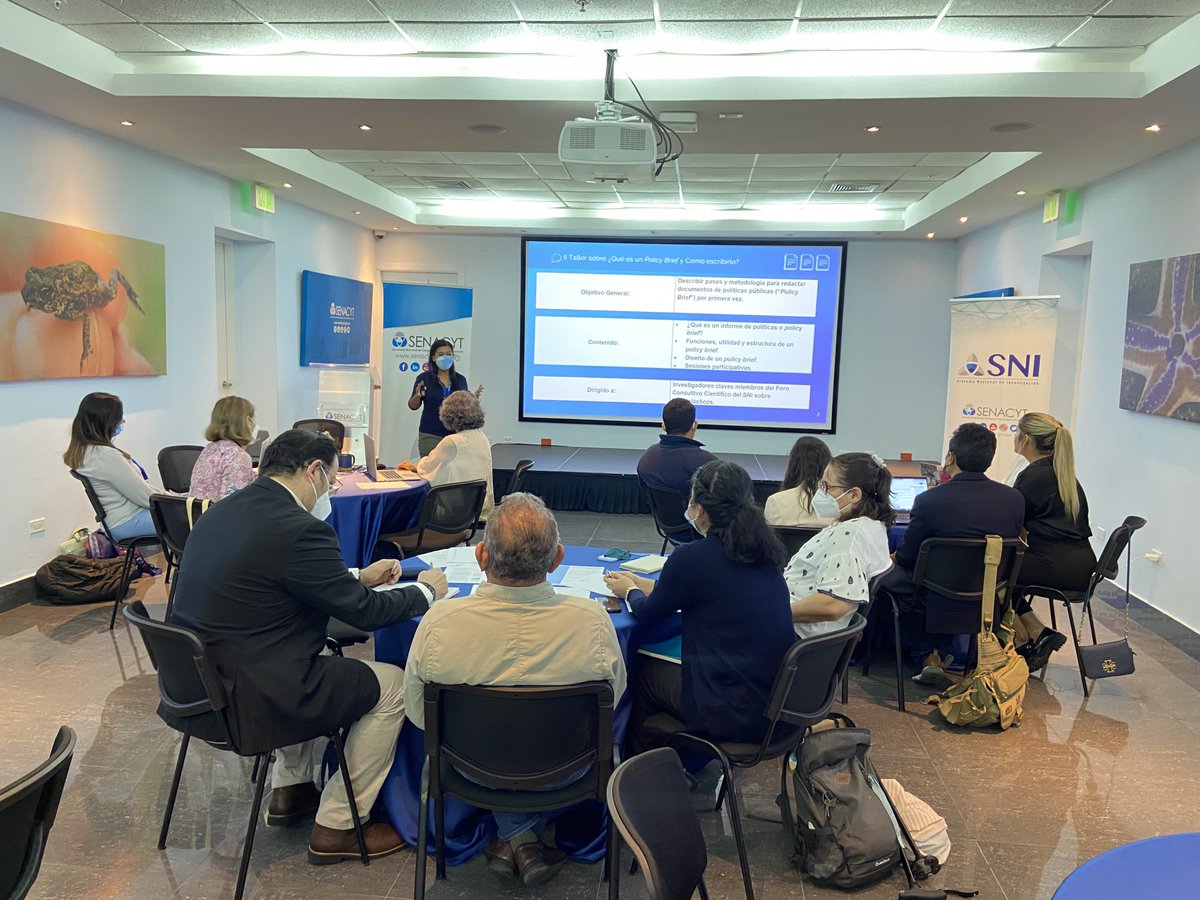 Sistema Nacional de Investigación de Panamá AIP tweet media