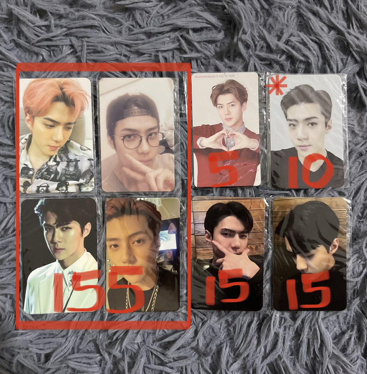 pyeolbhyunSELL's tweet photo. [HELP RT/WTS]

EXO SEHUN OFFICIAL PC

✨Price stated in picture✨ 
Ready stock, can dm for condition
DM if you’re interested!

Exc postage WM(RM8)/EM(RM15)
#pasarEXO #pasarexomy https://t.co/OHsJcUwEPr