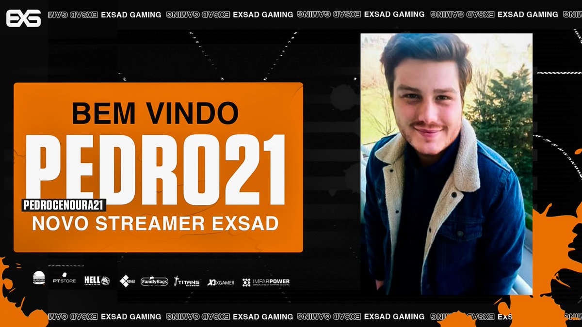 exsadggoficial's tweet photo. Bem-vindo à família 🟠⚪🤝
Vê mais do Pedro e dá-lhe as boas vindas em:
📽️ https://t.co/ejnbmc6qyi
#EXSADGaming #WeMakeItLookEasy
#GoExsad https://t.co/1HEIANWFTk