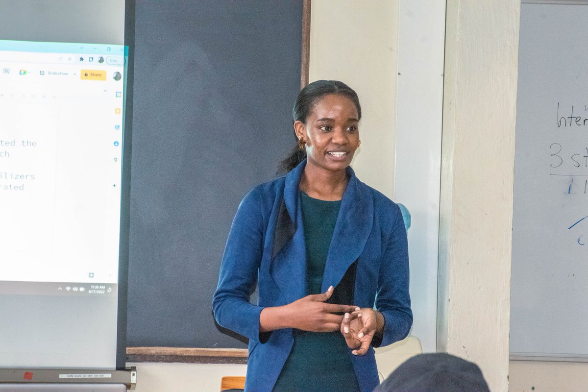 NutriProduce's tweet photo. @DendryHellen
 advices #AATC2022 students to take the course personal because the #farmer, #consumer and #biodiversity at large are banking on them.#ChangeMakers #AATC2022

@FutureForAll @Nutriproduce @ISFAAKE @uonagriculture @Cjaneth74 @odhiambofellix @ely_kipkoech @DendryHellen https://t.co/9e88gf3ueh